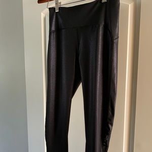 Shiny black joy lab leggings